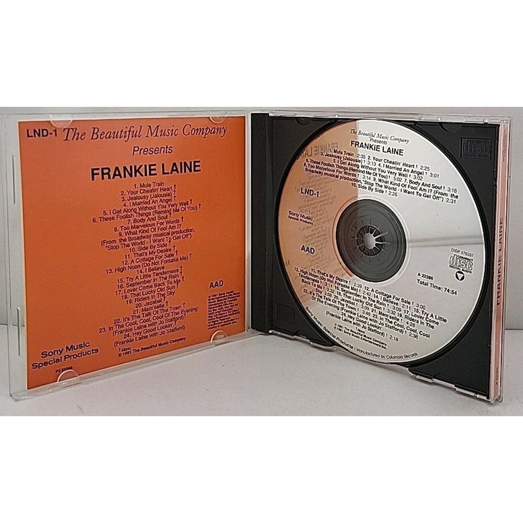 The Beautiful Music Company Presents Frankie Laine (CD)
