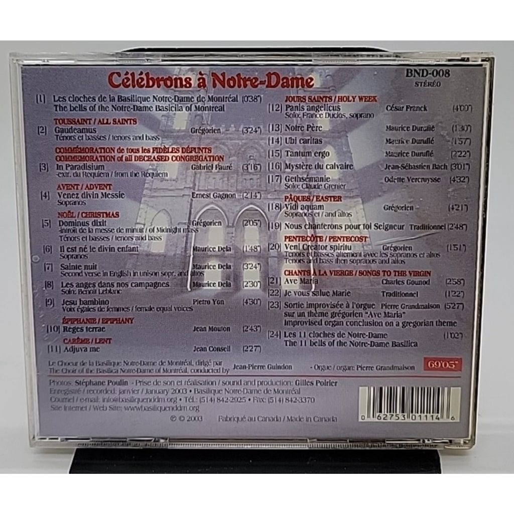 Celebrons A Notre Dame (CD)