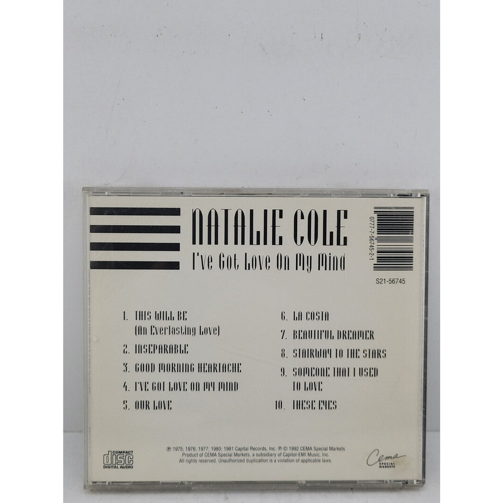 I've Got Love on My Mind by Natalie Cole (CD, 1995)