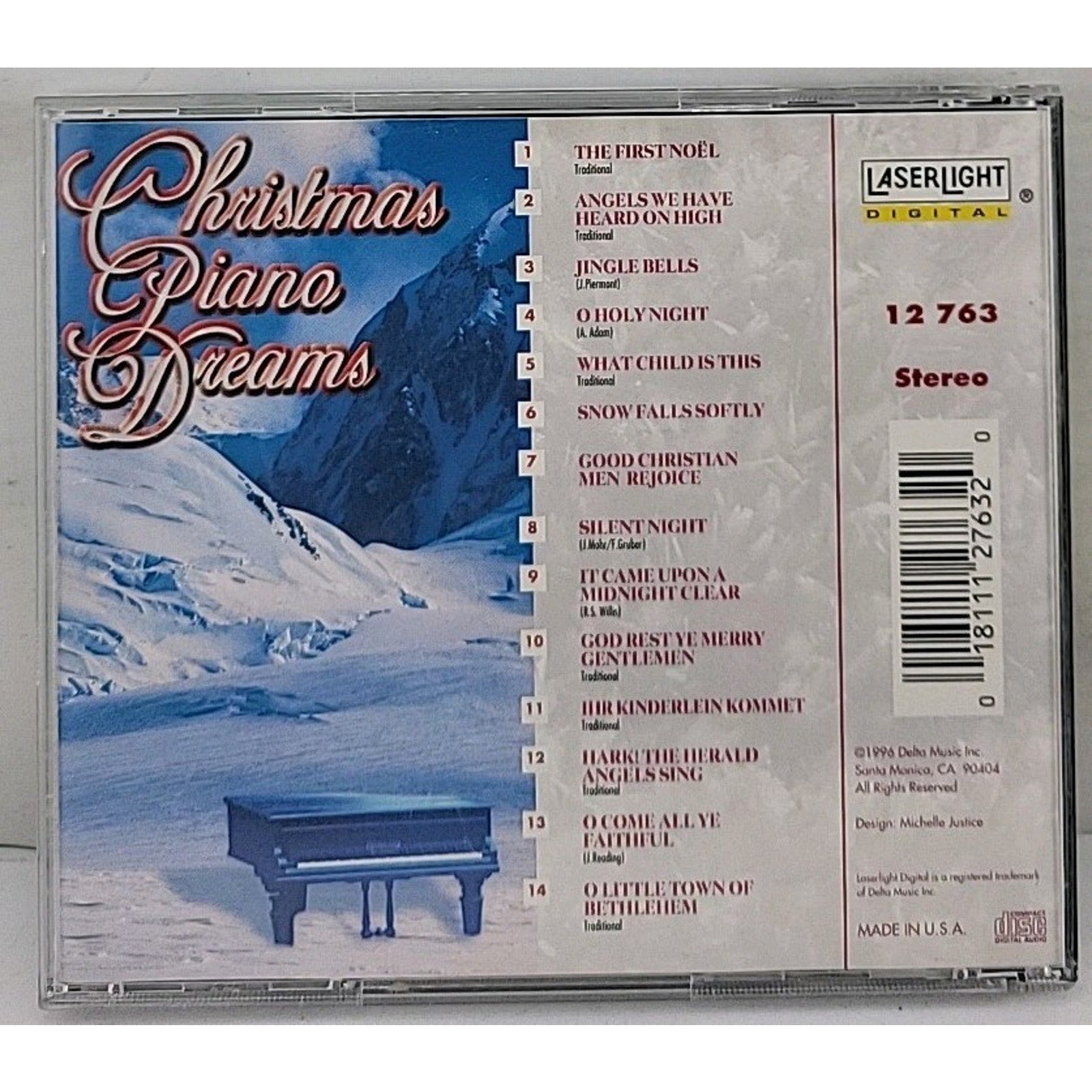 Christmas Piano Dreams by Various (CD, 1996)