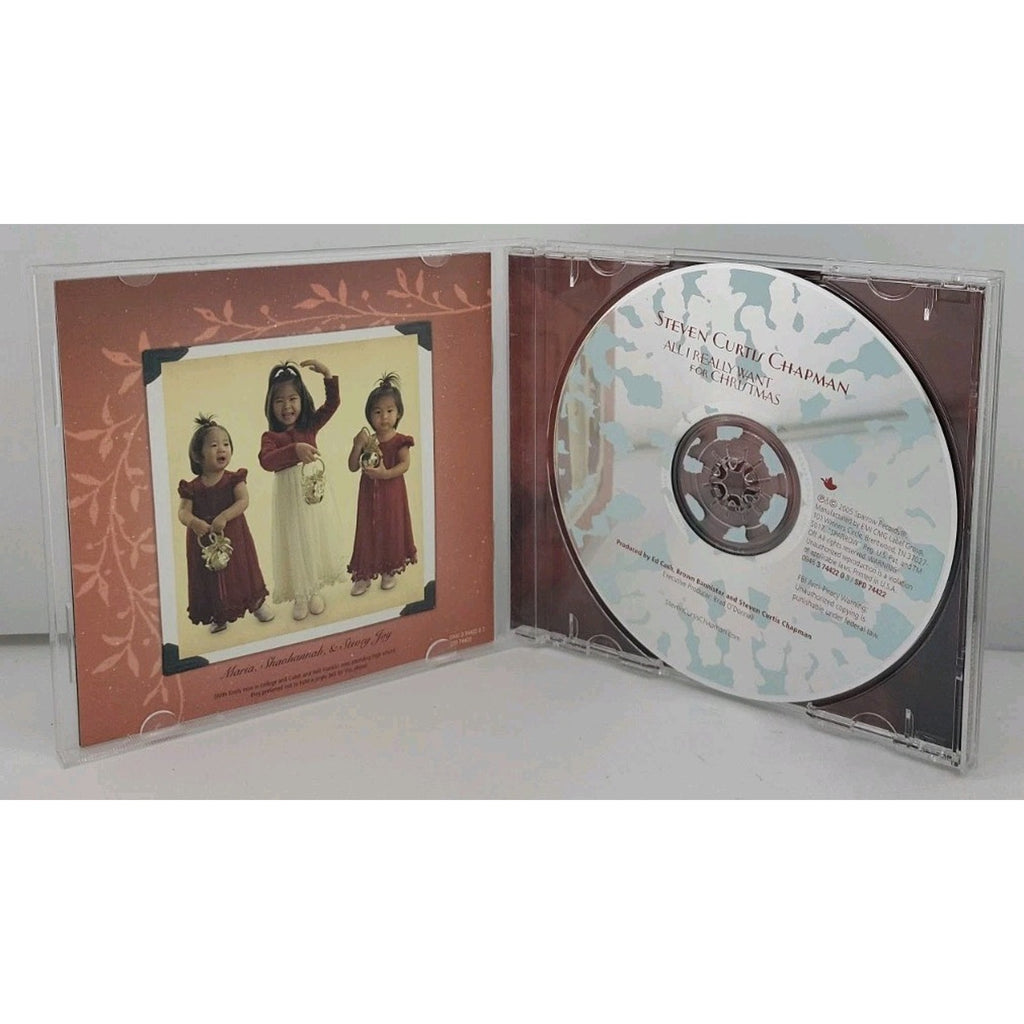 Steven Curtis Chapman All I Really Want For Christmas (CD,2005)