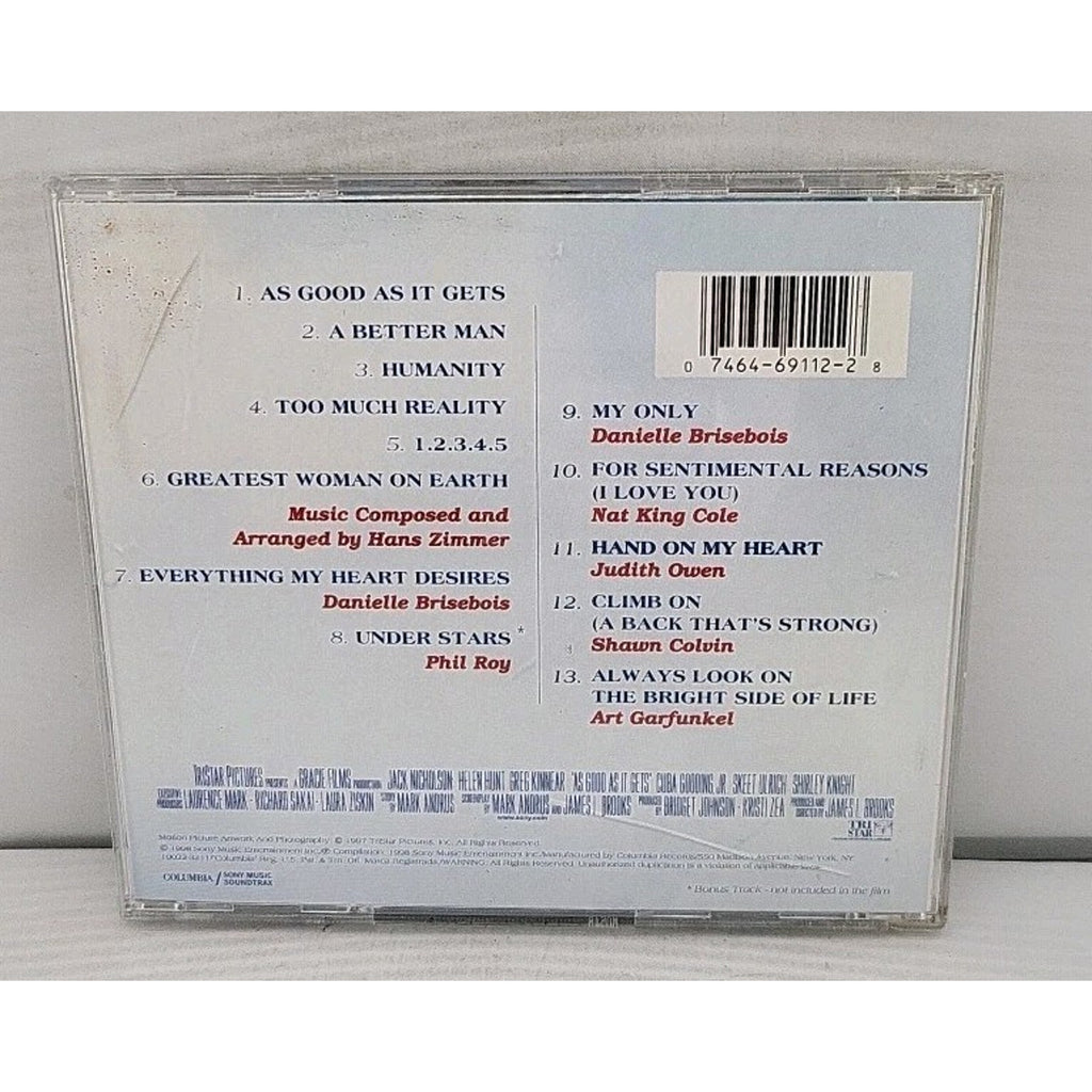 As Good As It Gets (Original Soundtrack) by As Good As It Gets / O.S.T. (CD,...