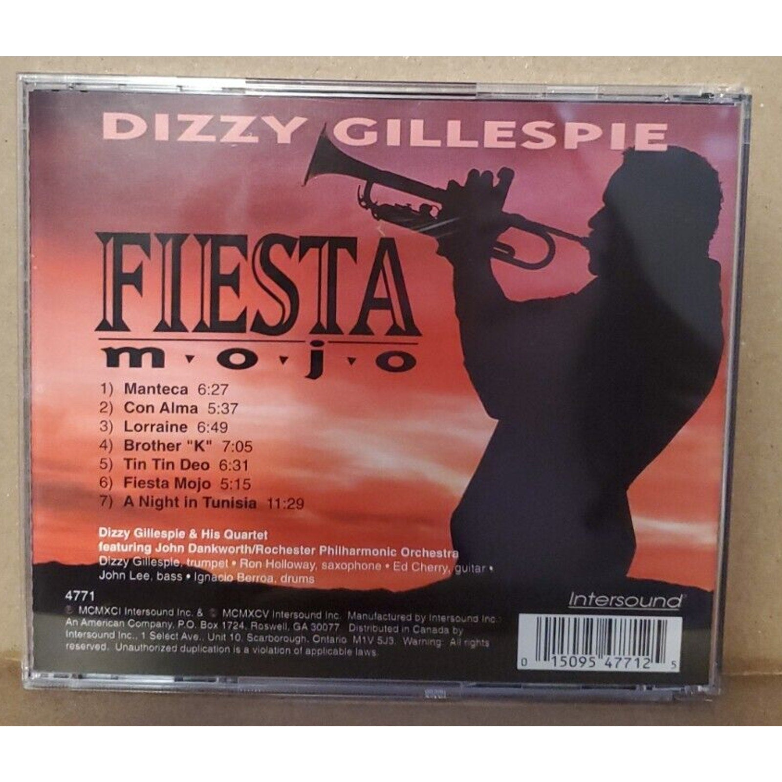 Dizzy Gillespie- Fiesta Mojo CD