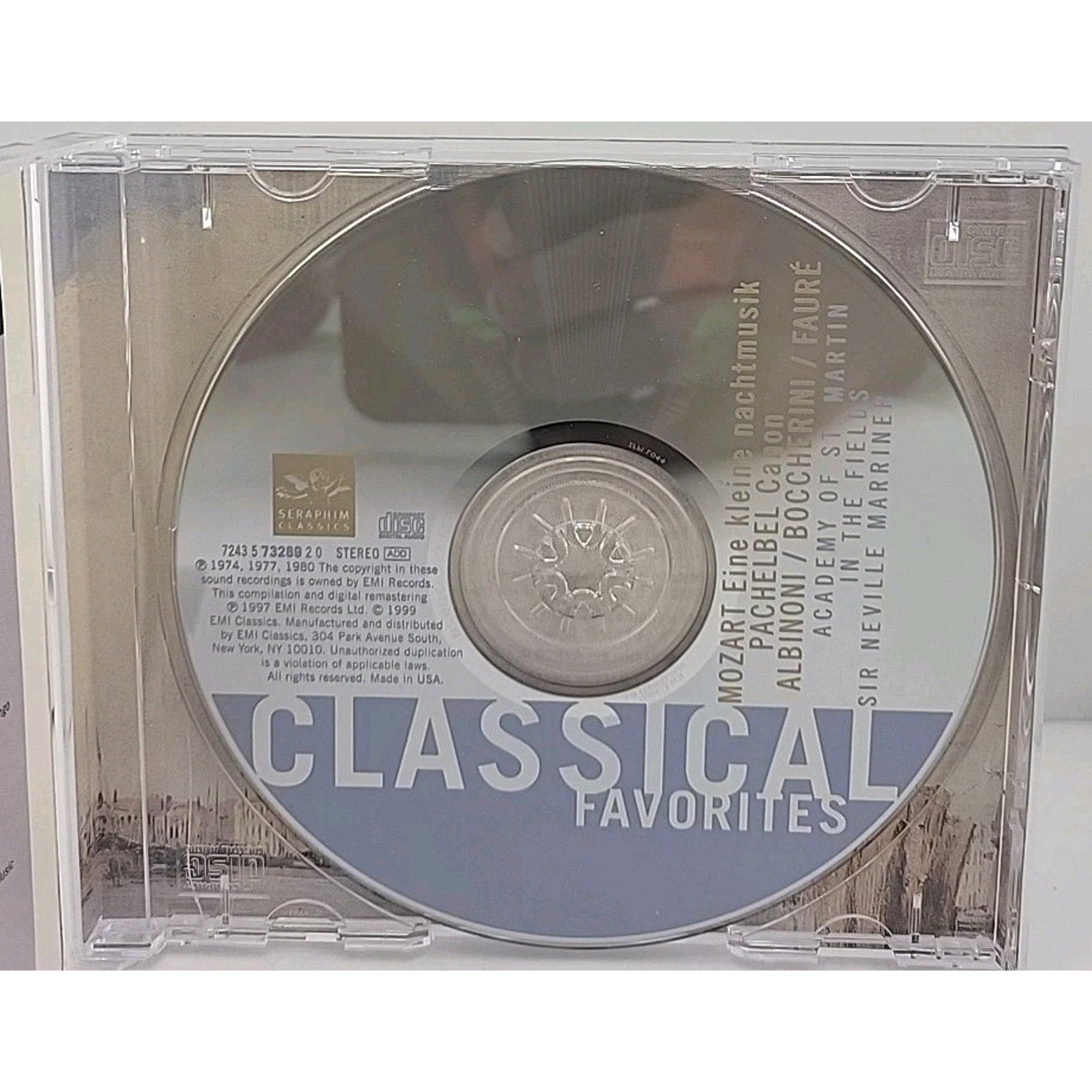 Eine Kleine Nachtmusik by Academy of St. Martin-In-The-Fields (CD, 1999)