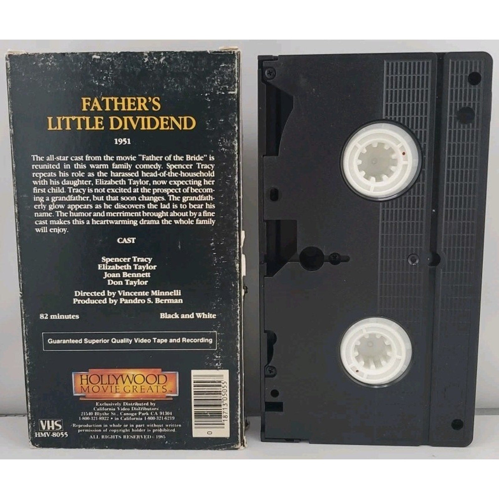 Father’s Little Dividend VHS Hollywood Movie Greats 1951