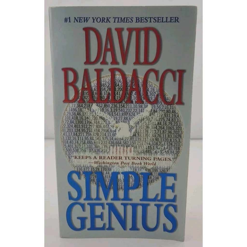 Simple Genius by David Baldacci (2008, Mass Market)