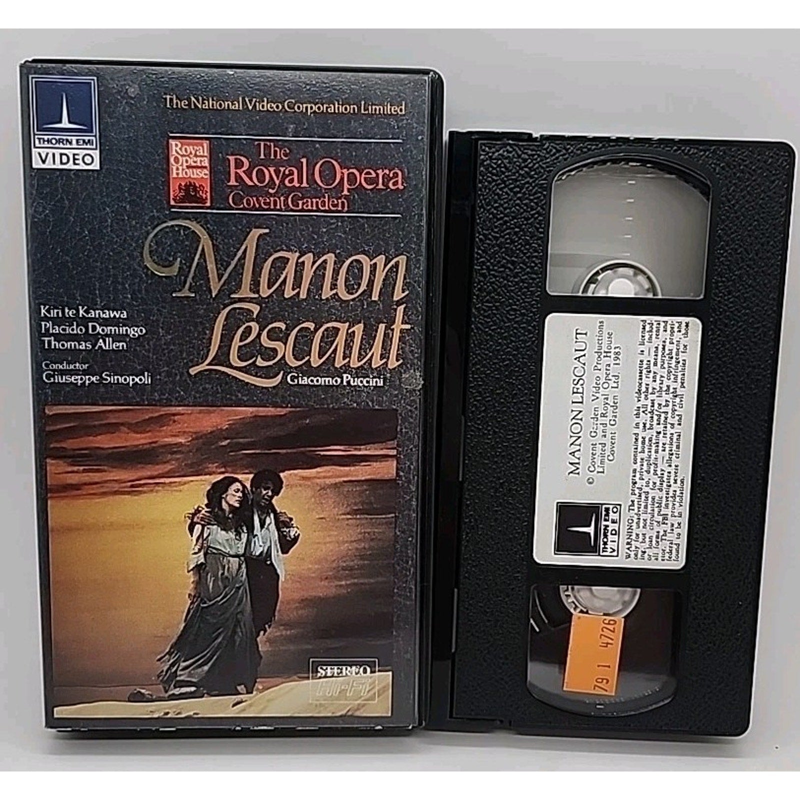 Manon Lescaut (VHS, 1999)
