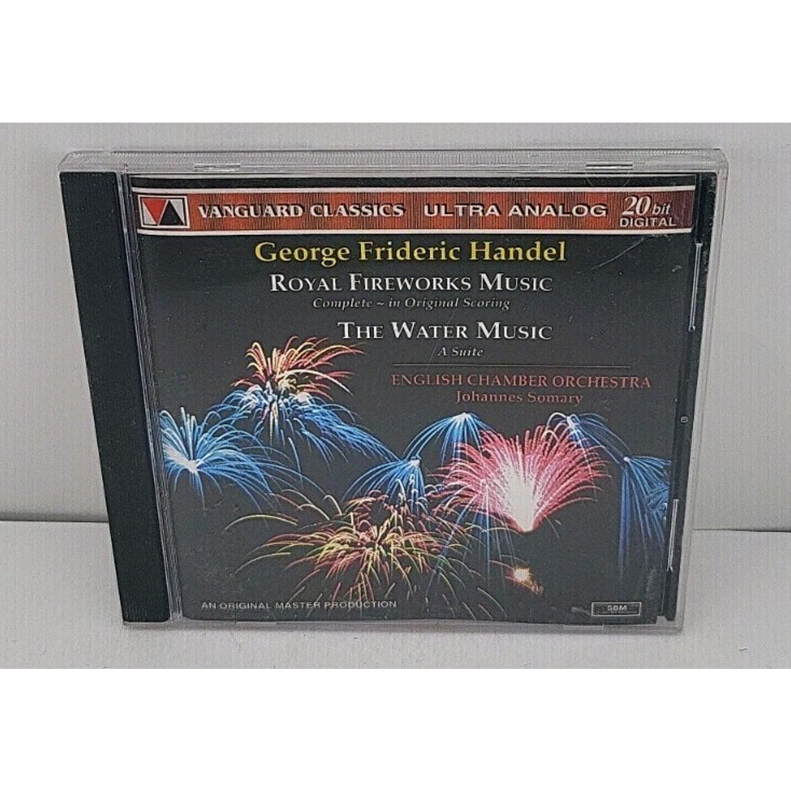 Handel: Royal Fireworks The Water Music - Audio CD