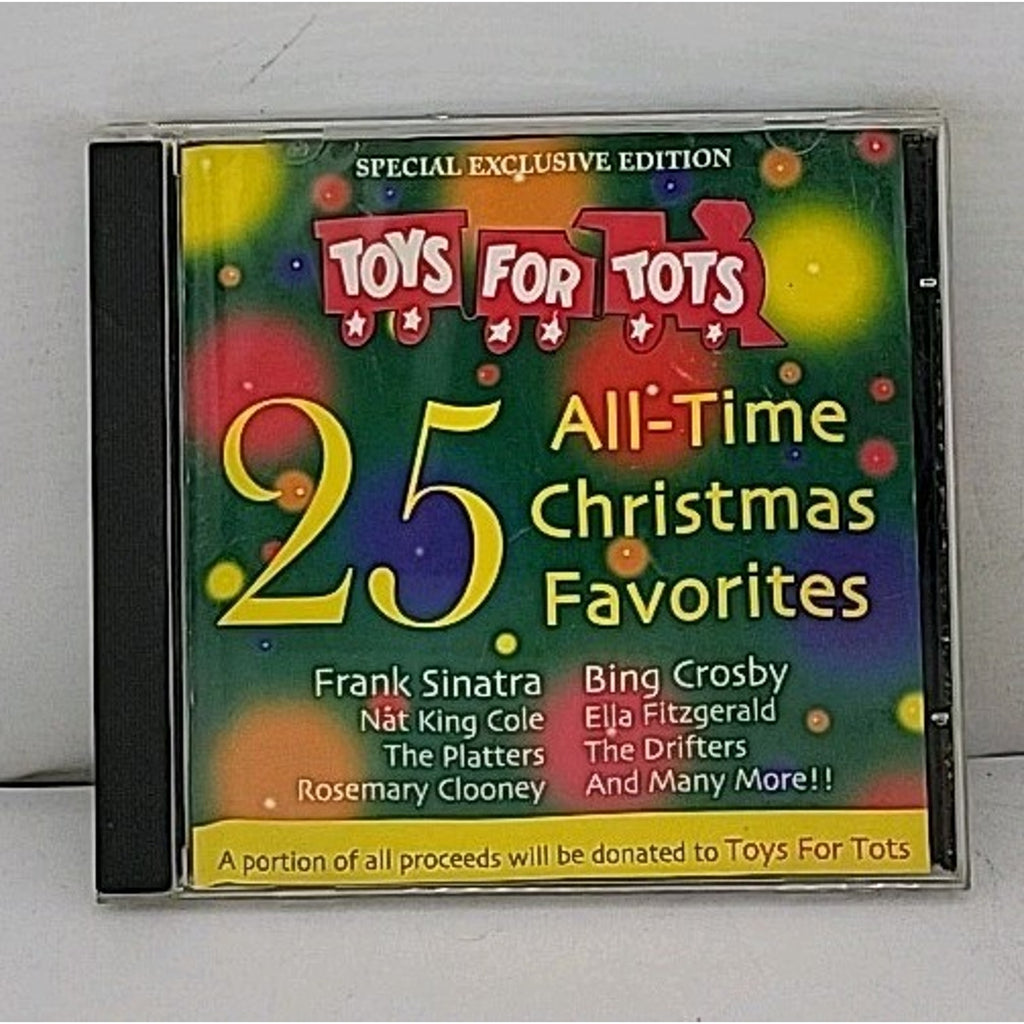 25 All-Time Christmas Favorites CD Toys For Tots