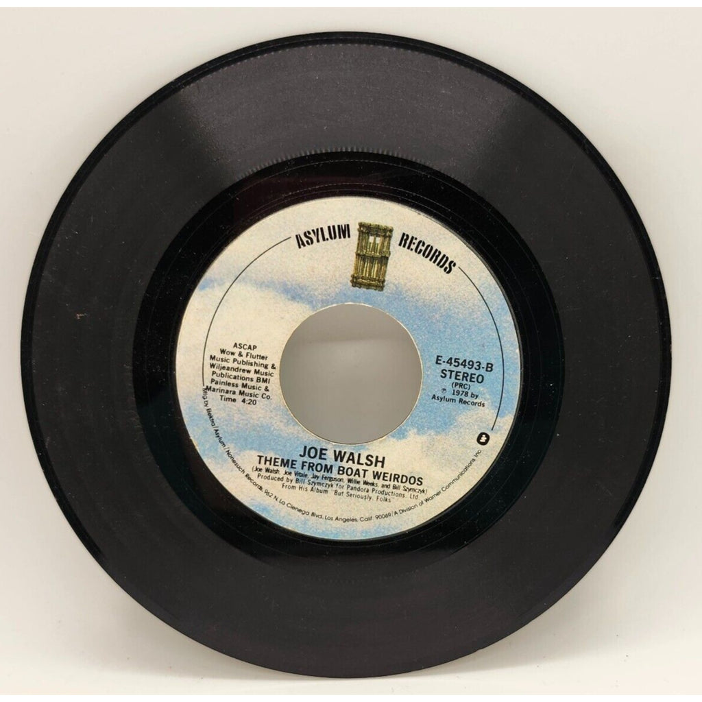 Theme from Boat Weirdos / Life's Been Good By Joe Walsh (Record) - E-45493