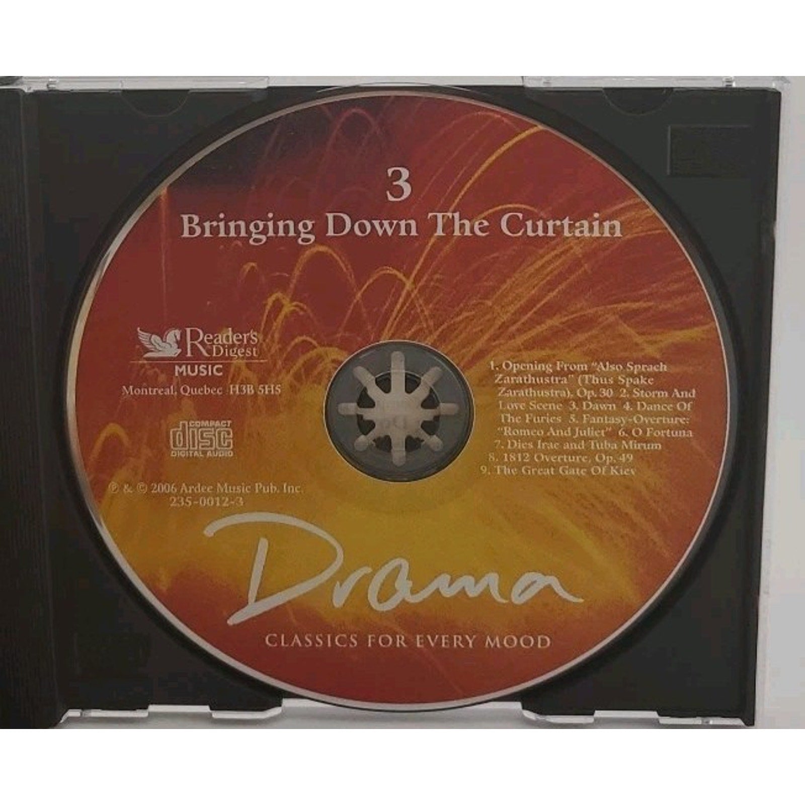 Drama Classics For Every Mood (CD)