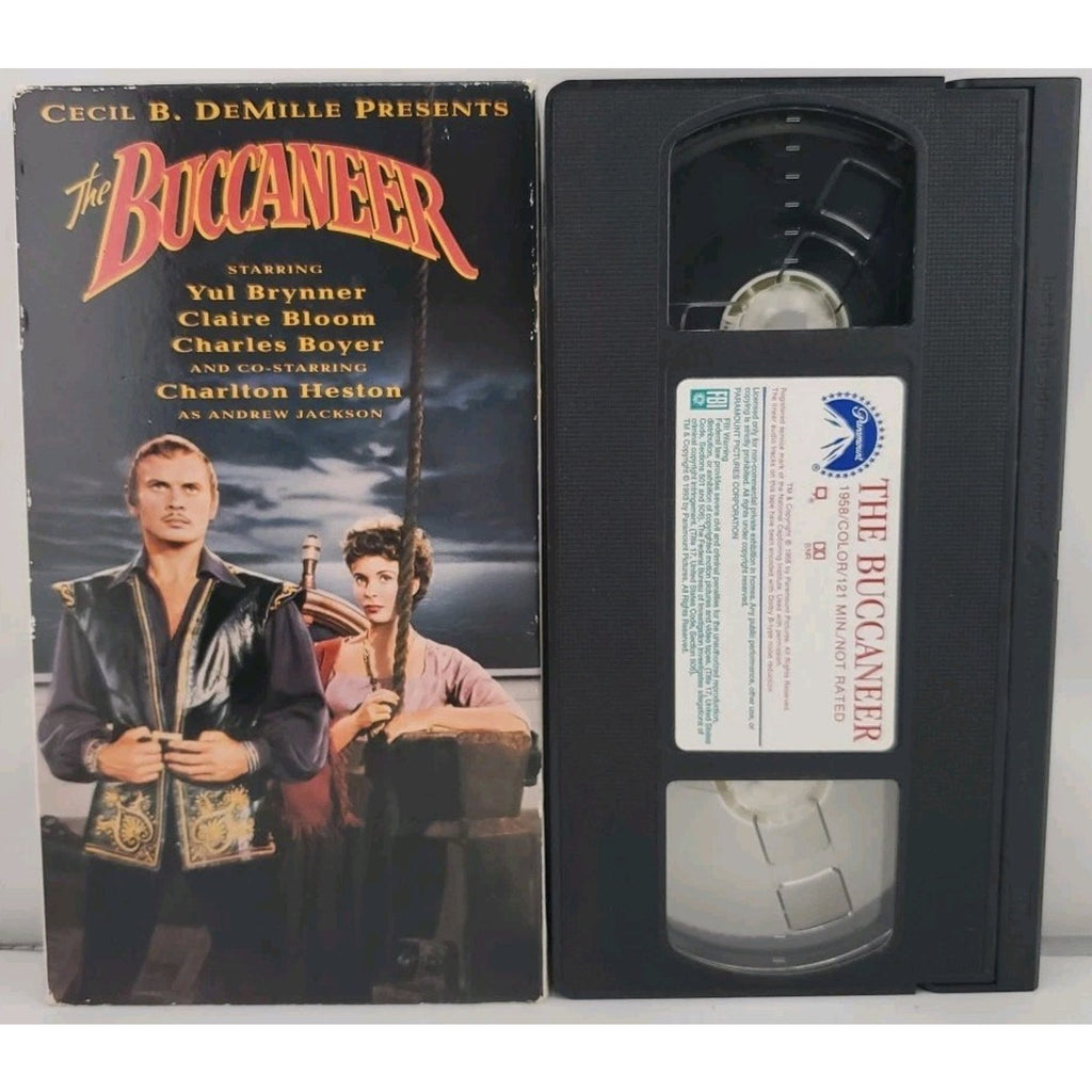The Buccaneer (VHS, 1991)