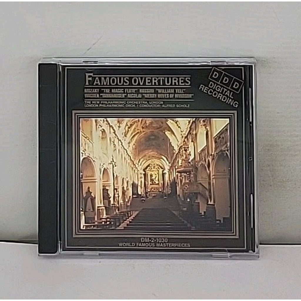 Famous Overtures CD Philharmonic Orchestra Alfred Scholz