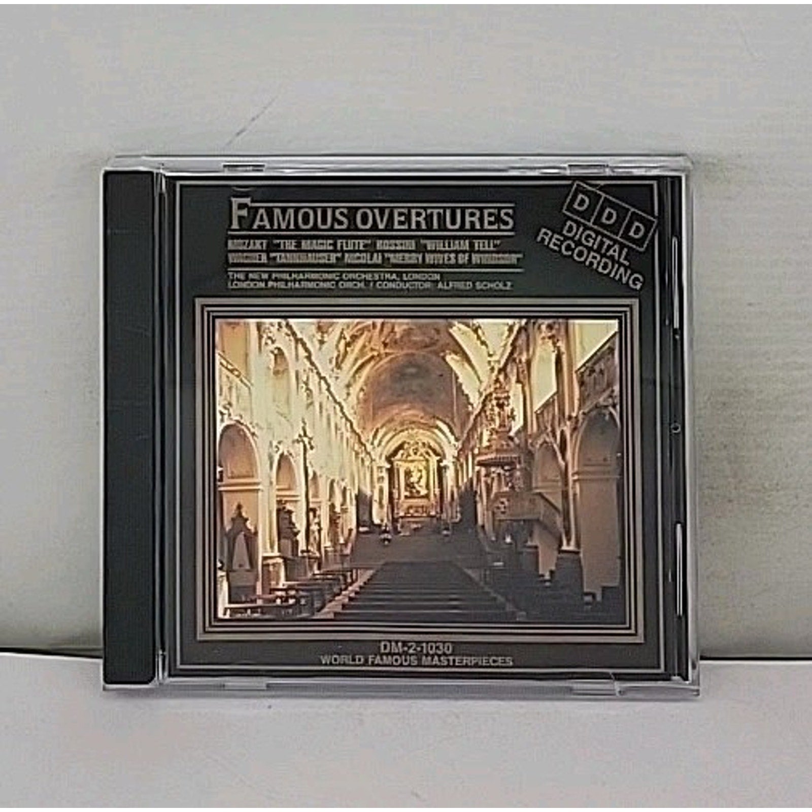 Famous Overtures CD Philharmonic Orchestra Alfred Scholz