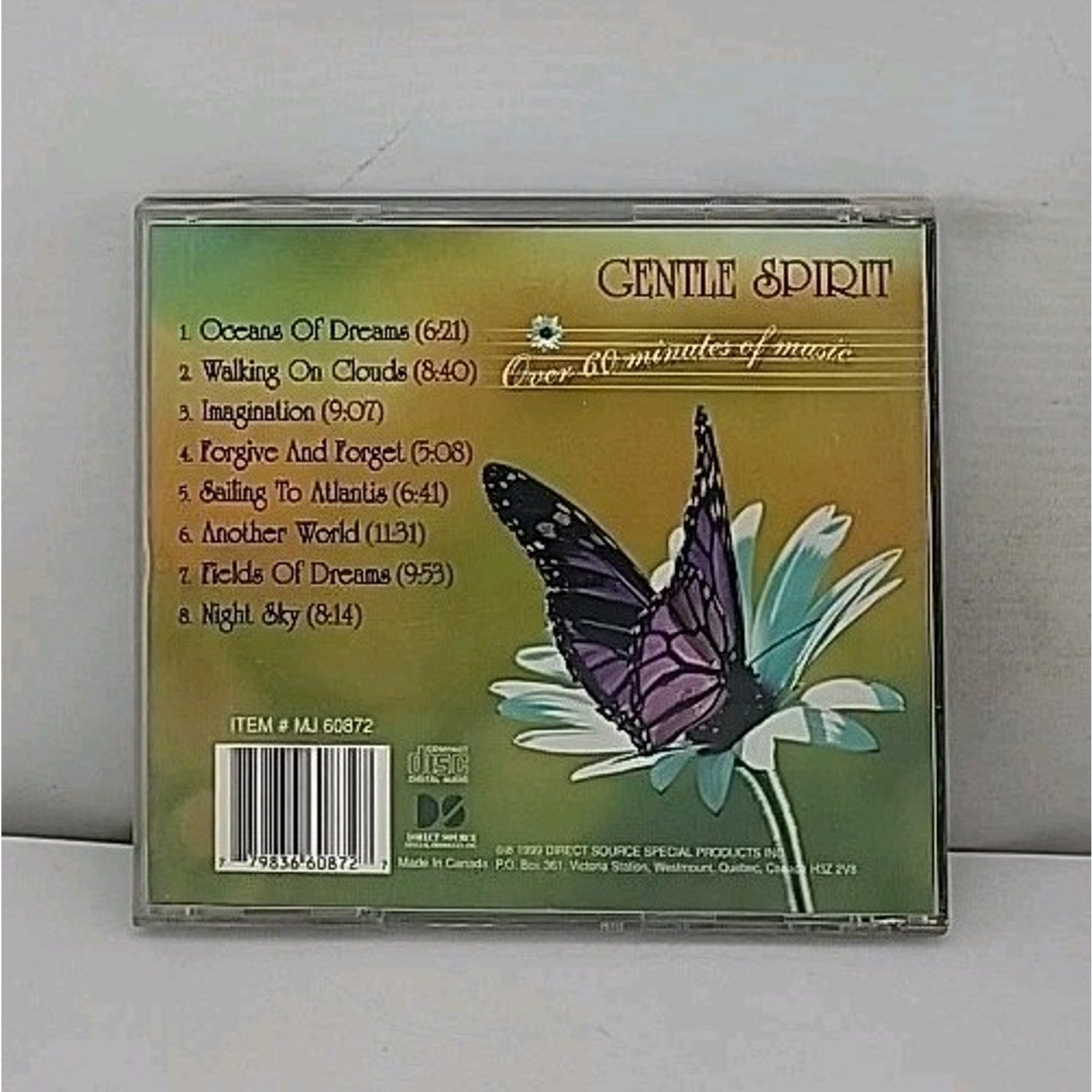 Gentle Spirit CD When Music & Nature Unite Majestic Treasures