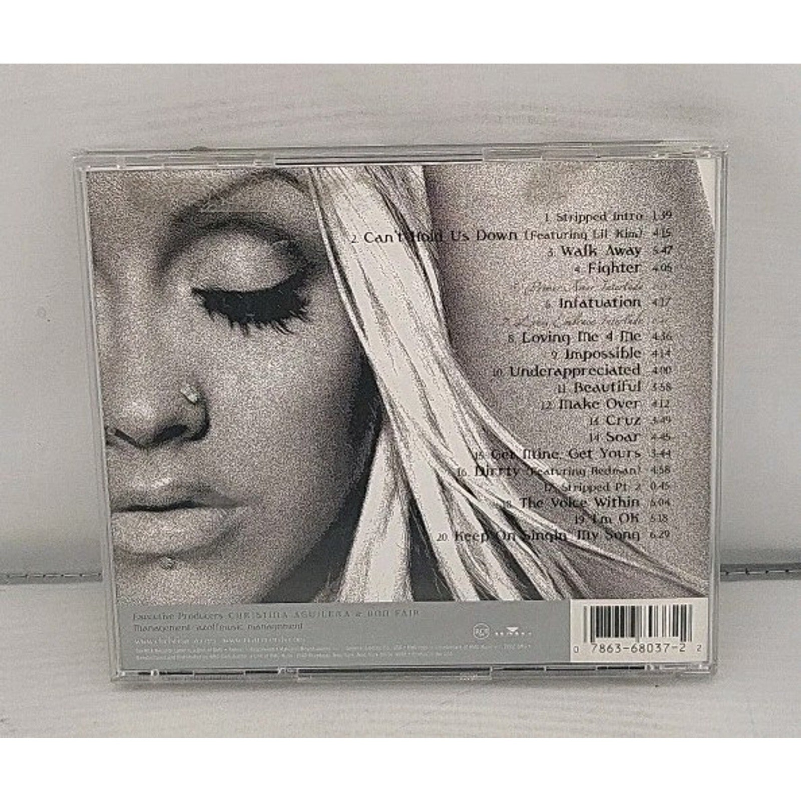 Stripped by Christina Aguilera (CD, 2002)
