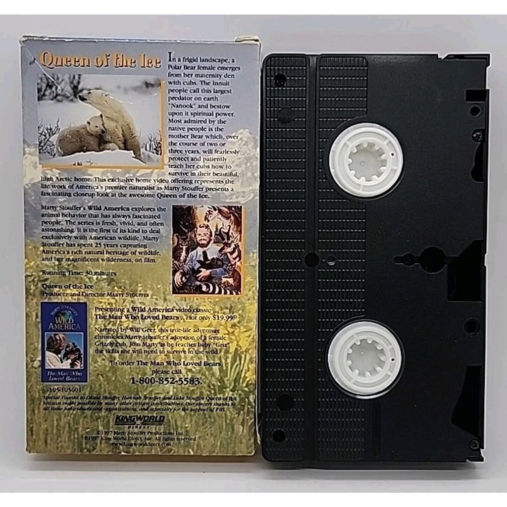 Marty Stouffer's Wild America Queen Of The Ice (VHS)