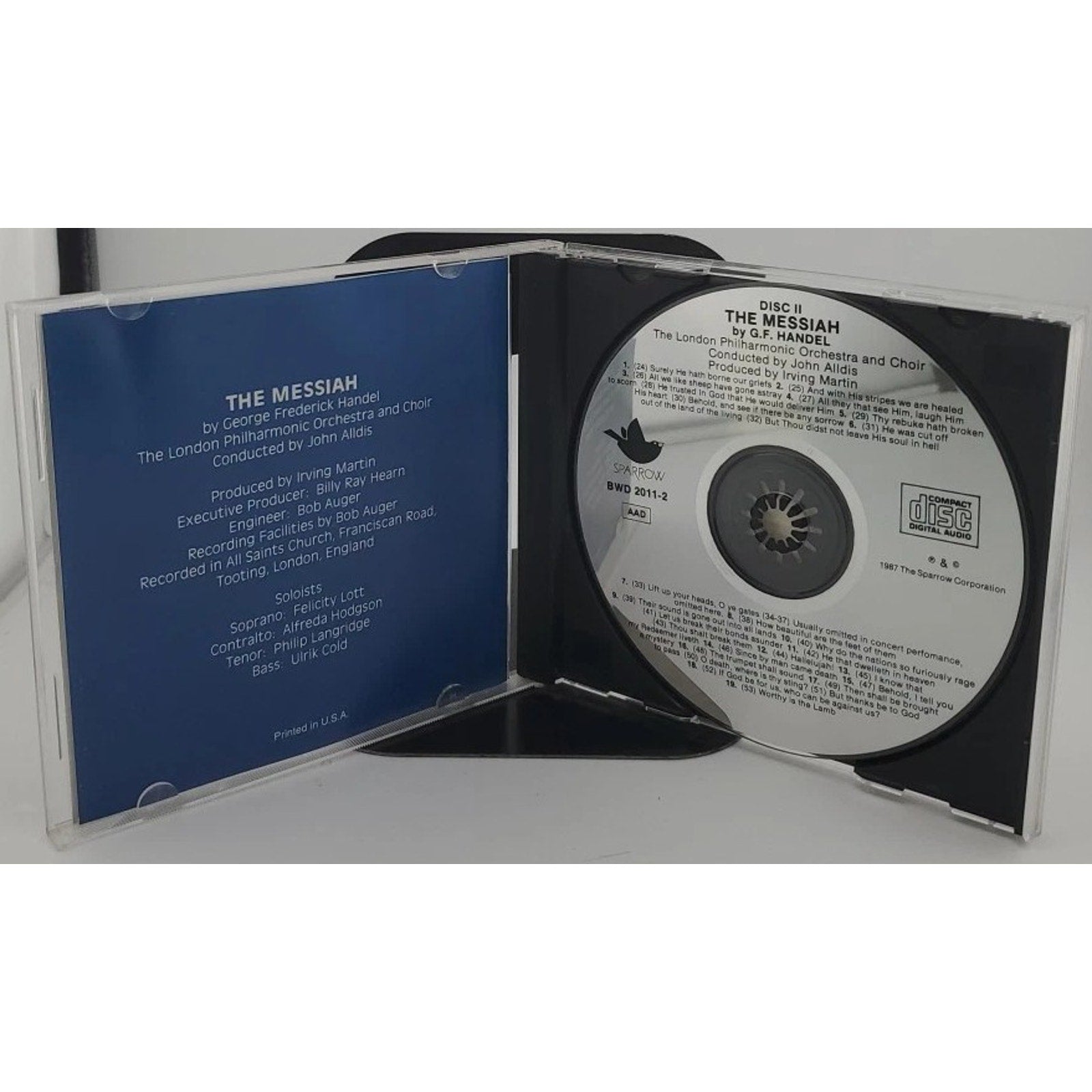 The Messiah: George Frederick Handel, Disc II (CD)