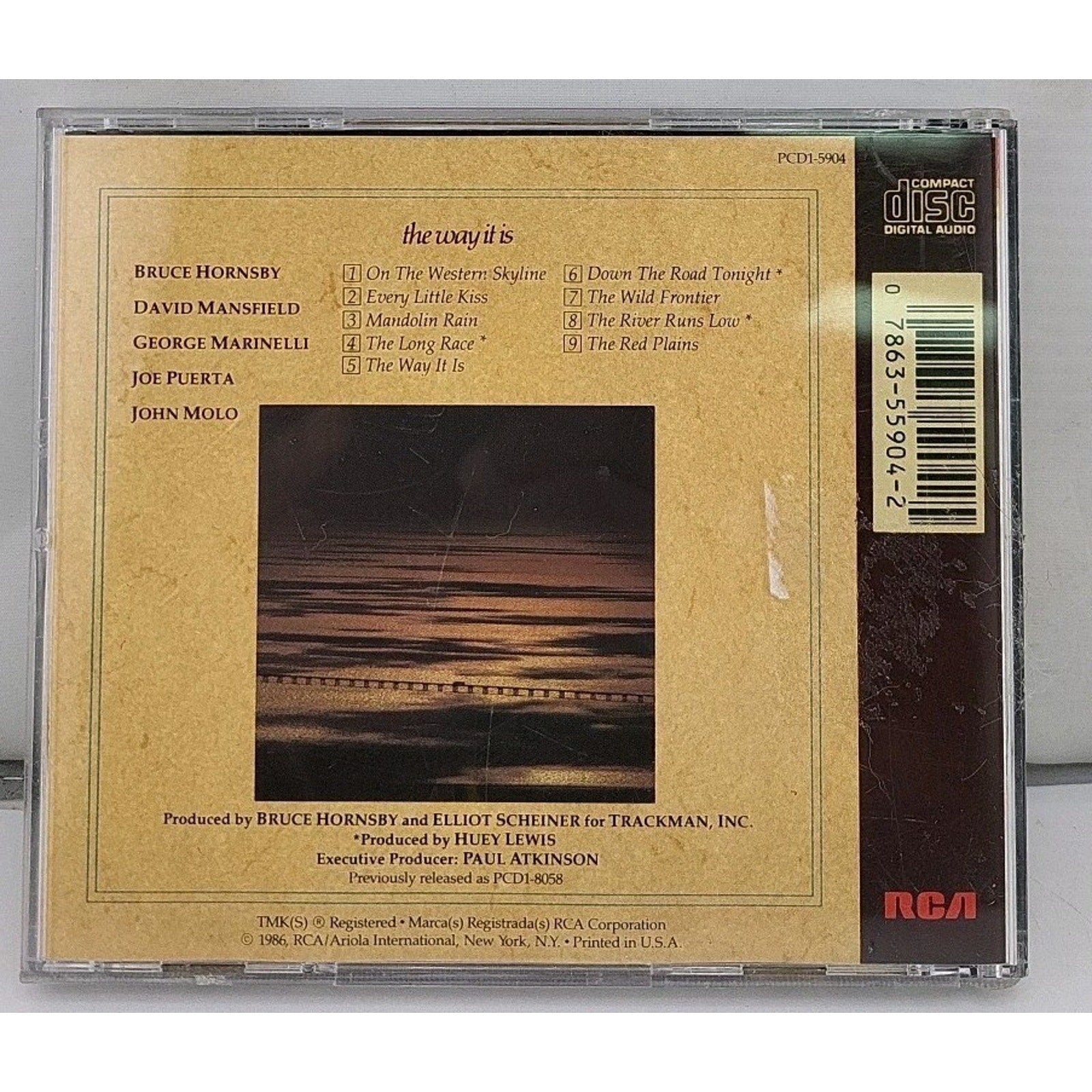 Way It Is by Bruce Hornsby (CD, 1990)
