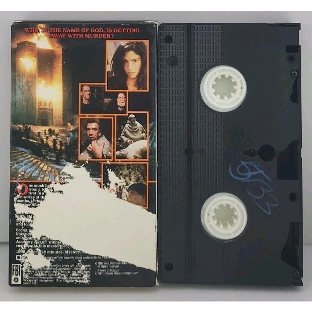 The Name of the Rose (VHS, 1993)