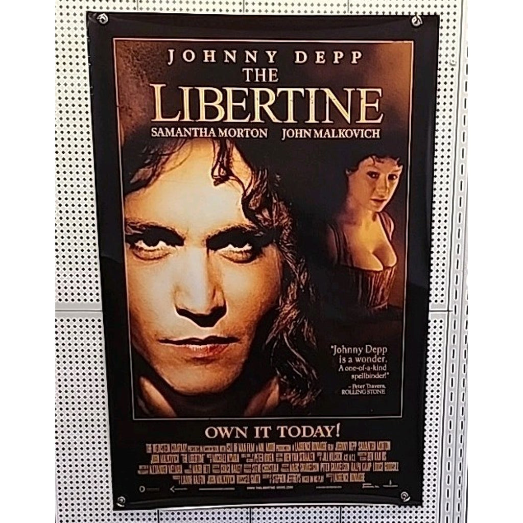 The Libertine DVD Release Movie Poster 27x40 S/S