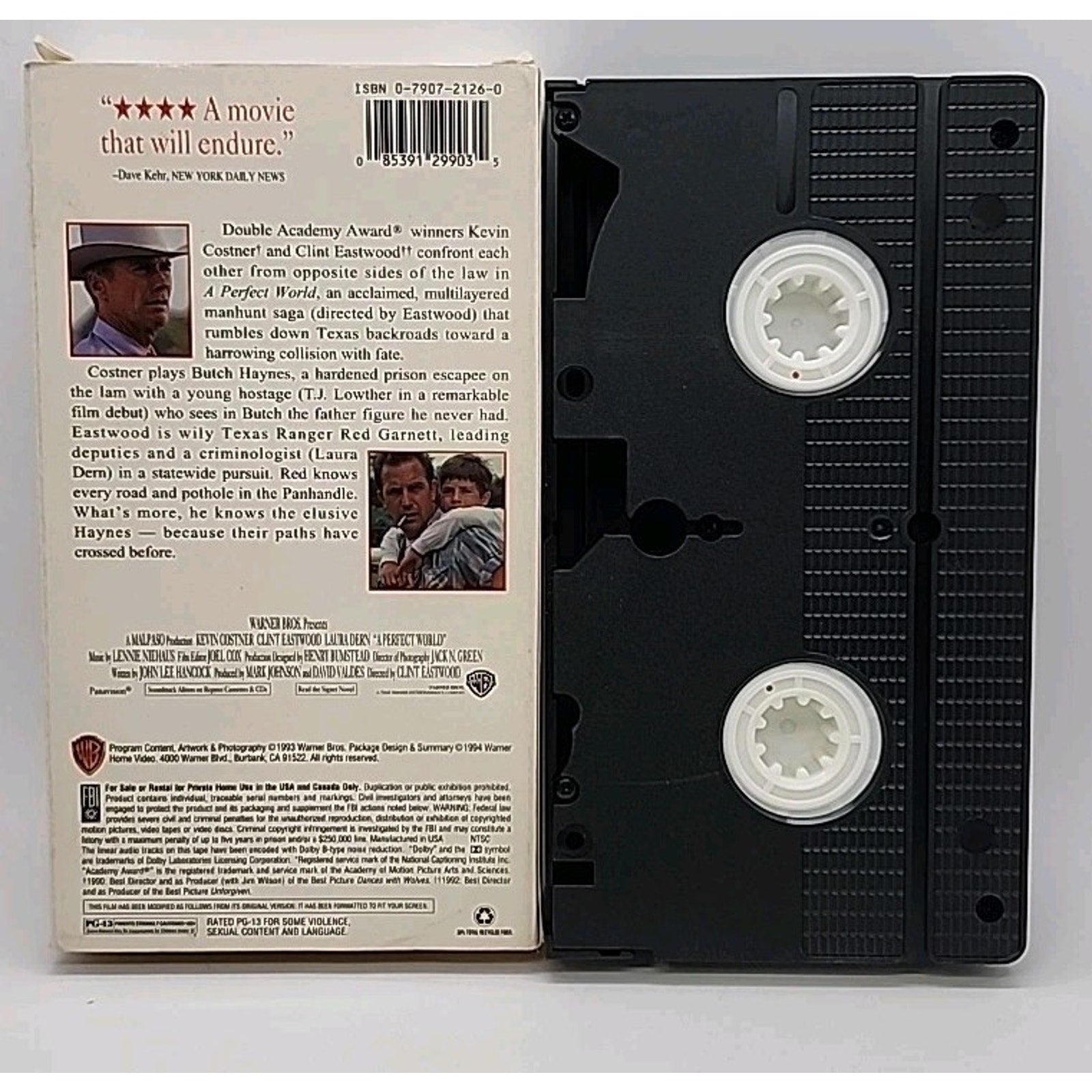 A Perfect World (VHS, 1994, Widescreen)