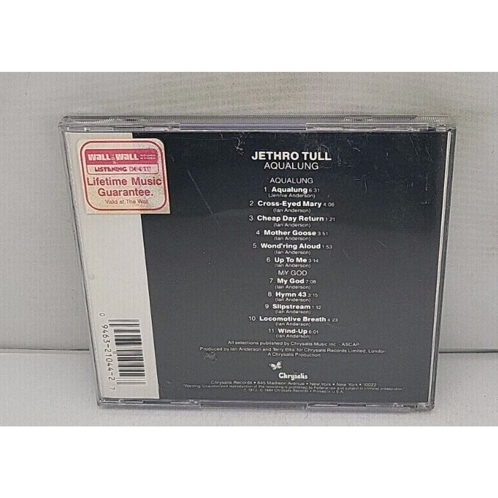 Aqualung by Jethro Tull (CD, 1984, Chrysalis)