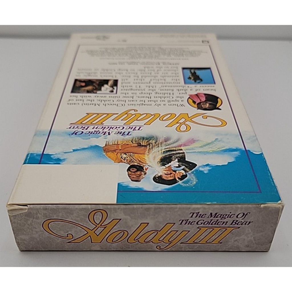 Goldy III: The Magic Of The Golden Bear, VHS 1994