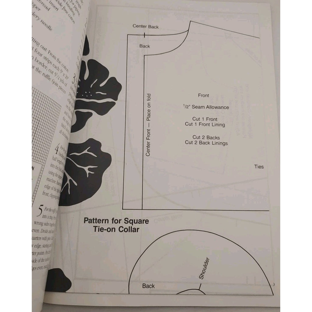 Creative Embroidery Pattern Book w/ Transfers - 64 pages ©1991 # 12140 Mark Pub