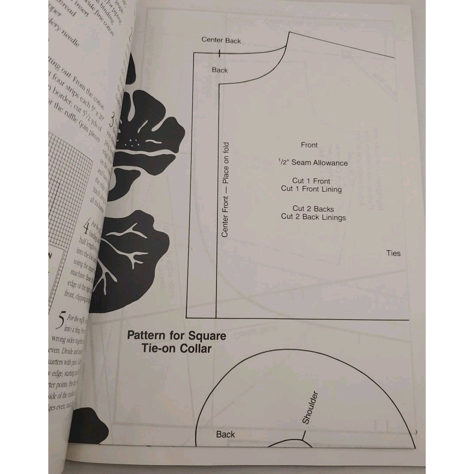 Creative Embroidery Pattern Book w/ Transfers - 64 pages ©1991 # 12140 Mark Pub