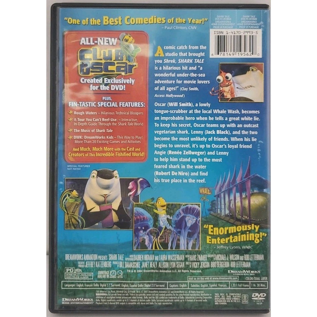 Shark Tale (DVD, 2004)