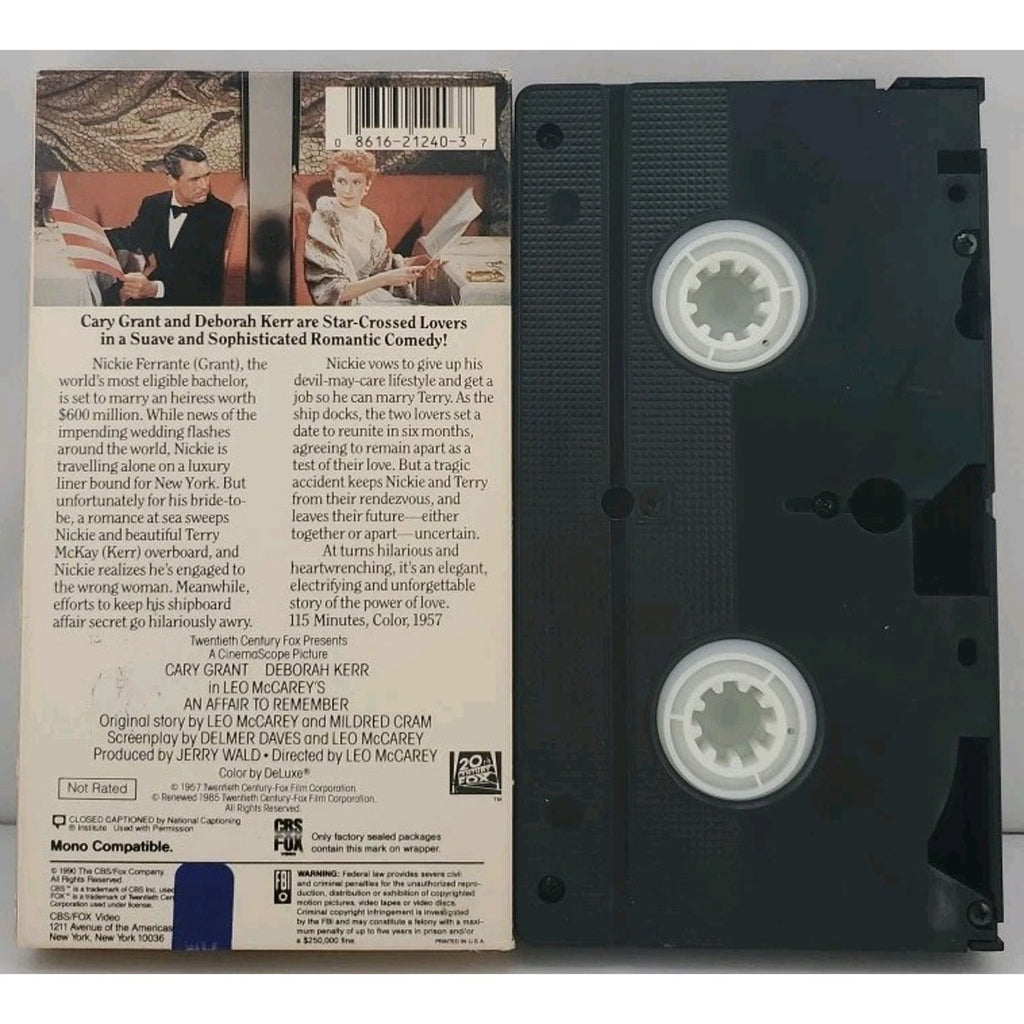 Affair to Remember (VHS, 1957)