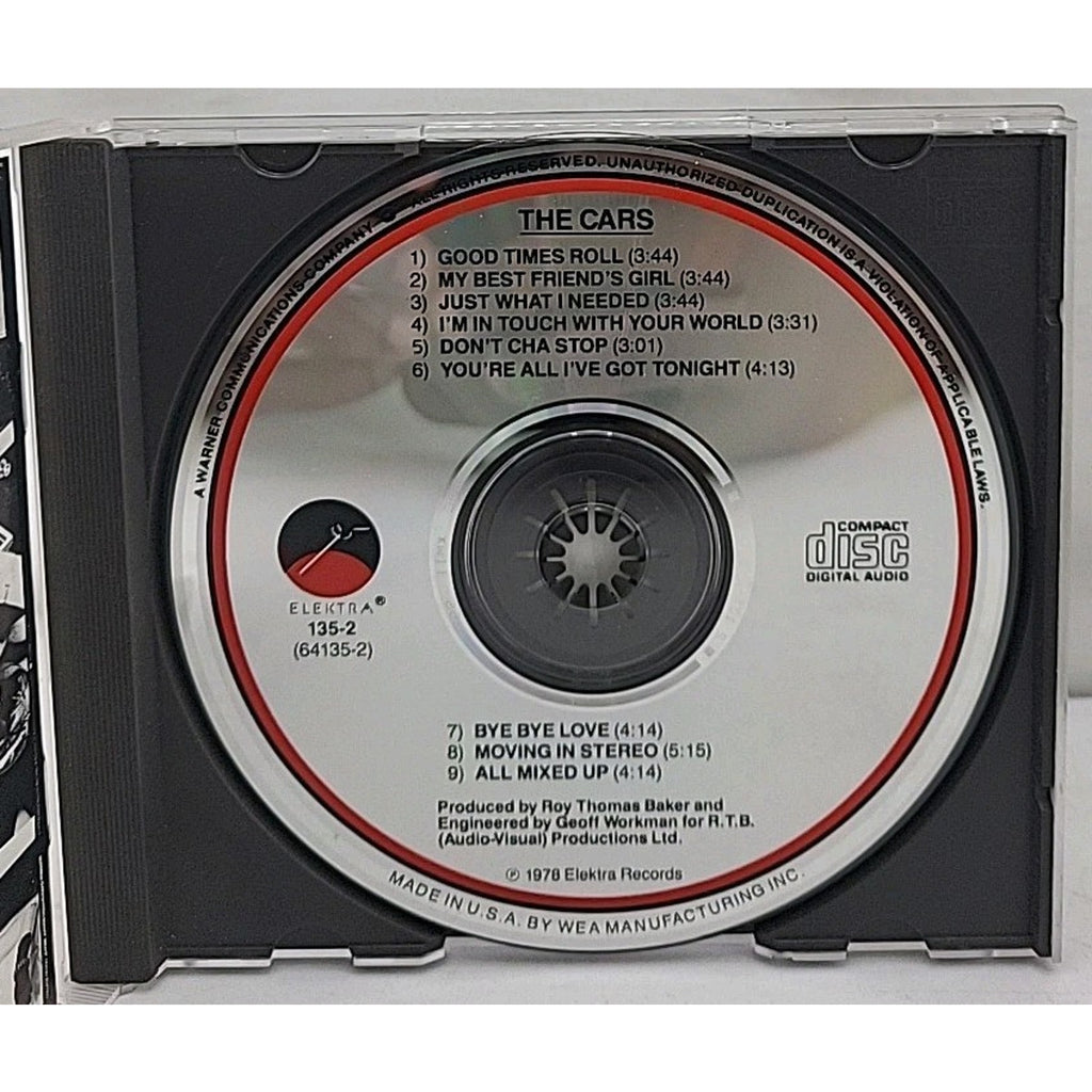 Cars by The Cars (CD, 1990)