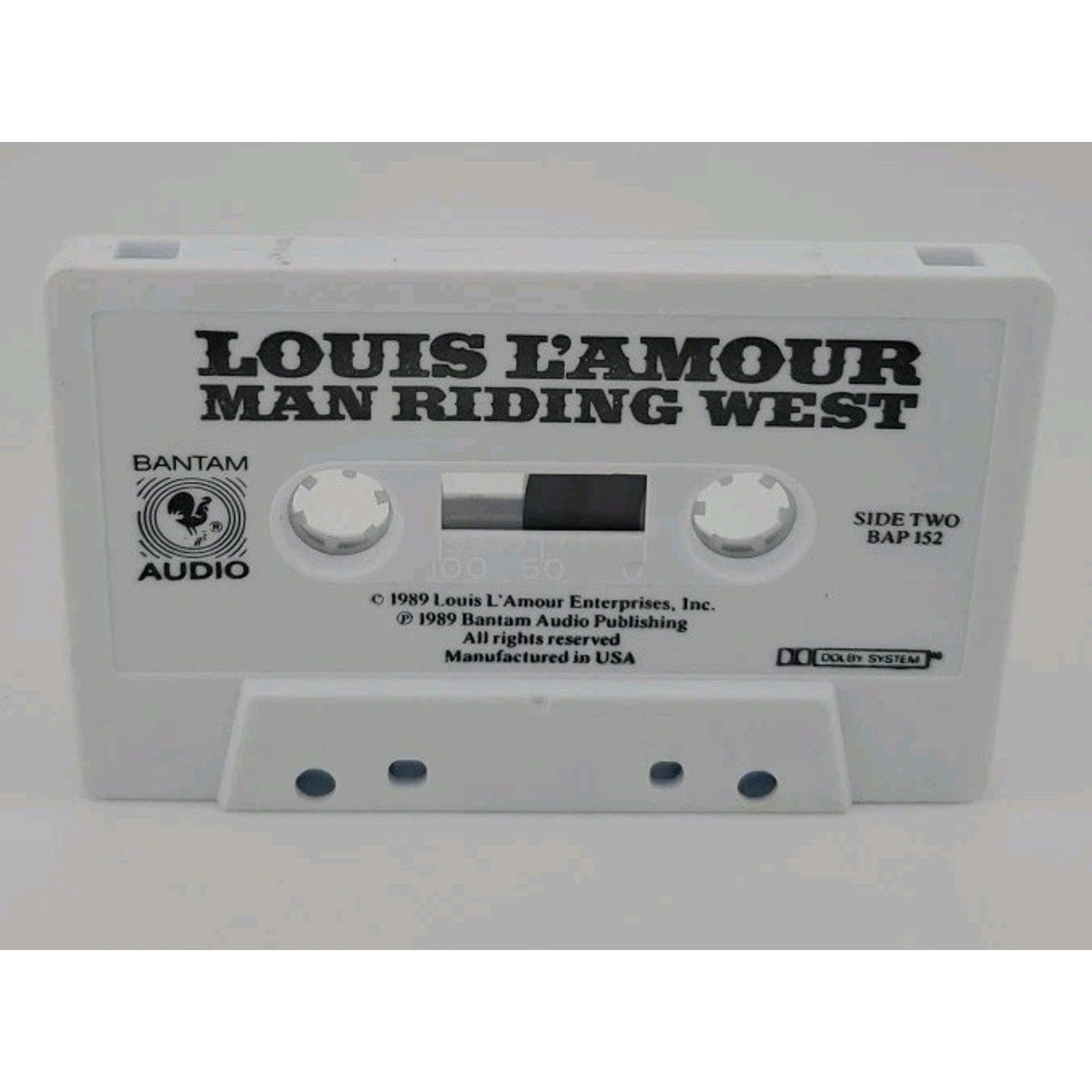 Louis L'amour Man Riding West Cassette