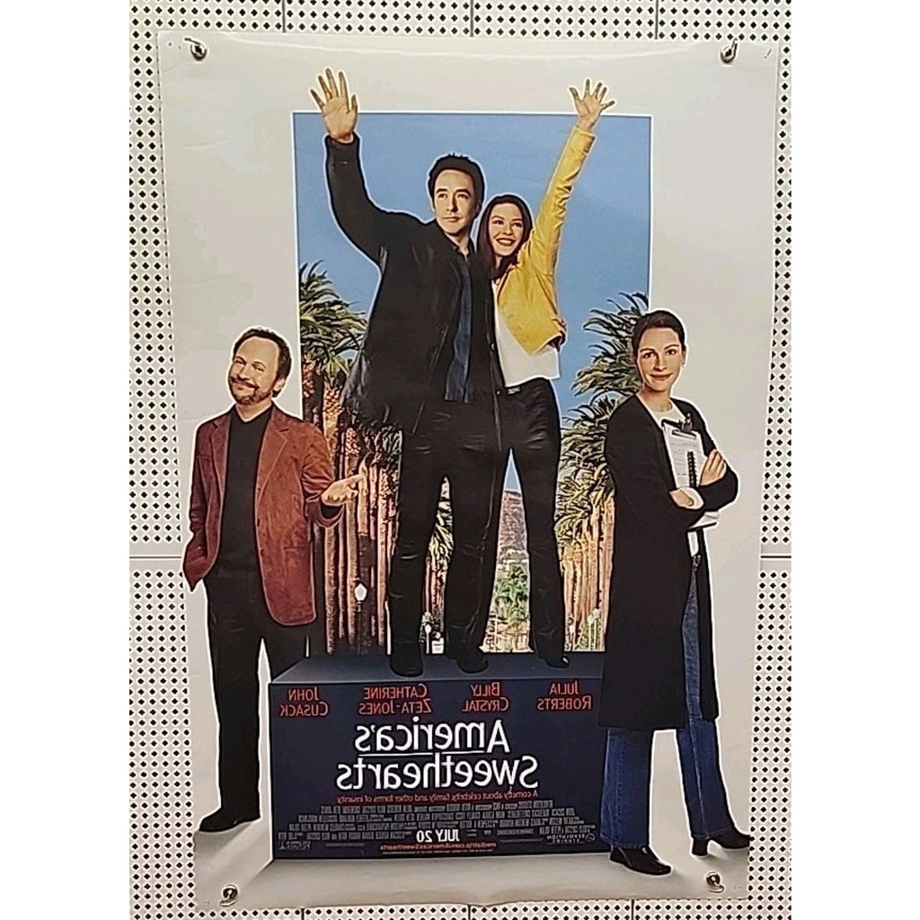 Movie Poster America's Sweethearts Original 27 x 40 Julia Roberts John Cusack