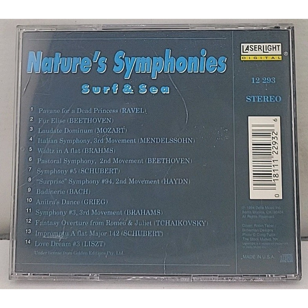 Nature's Symphonies: Surf & Sea by Various Artists (CD, May-1994, Laserlight)