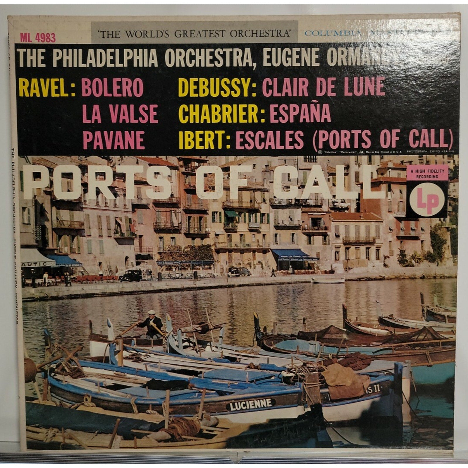 The Philadelphia Orchestra, Eugene Ormandy – Ports Of Call (Vinyl)