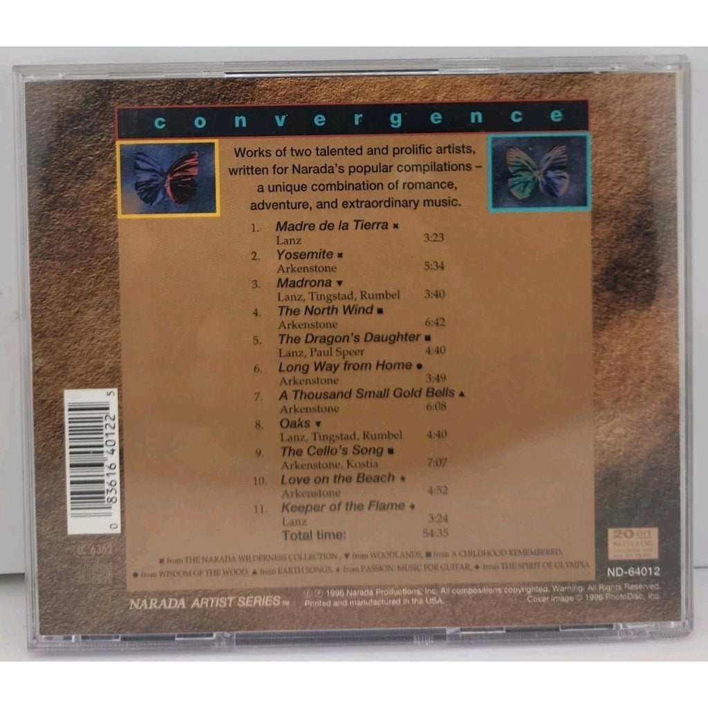 Convergence by Lanz, David / Arkenstone, David (CD, 1996)