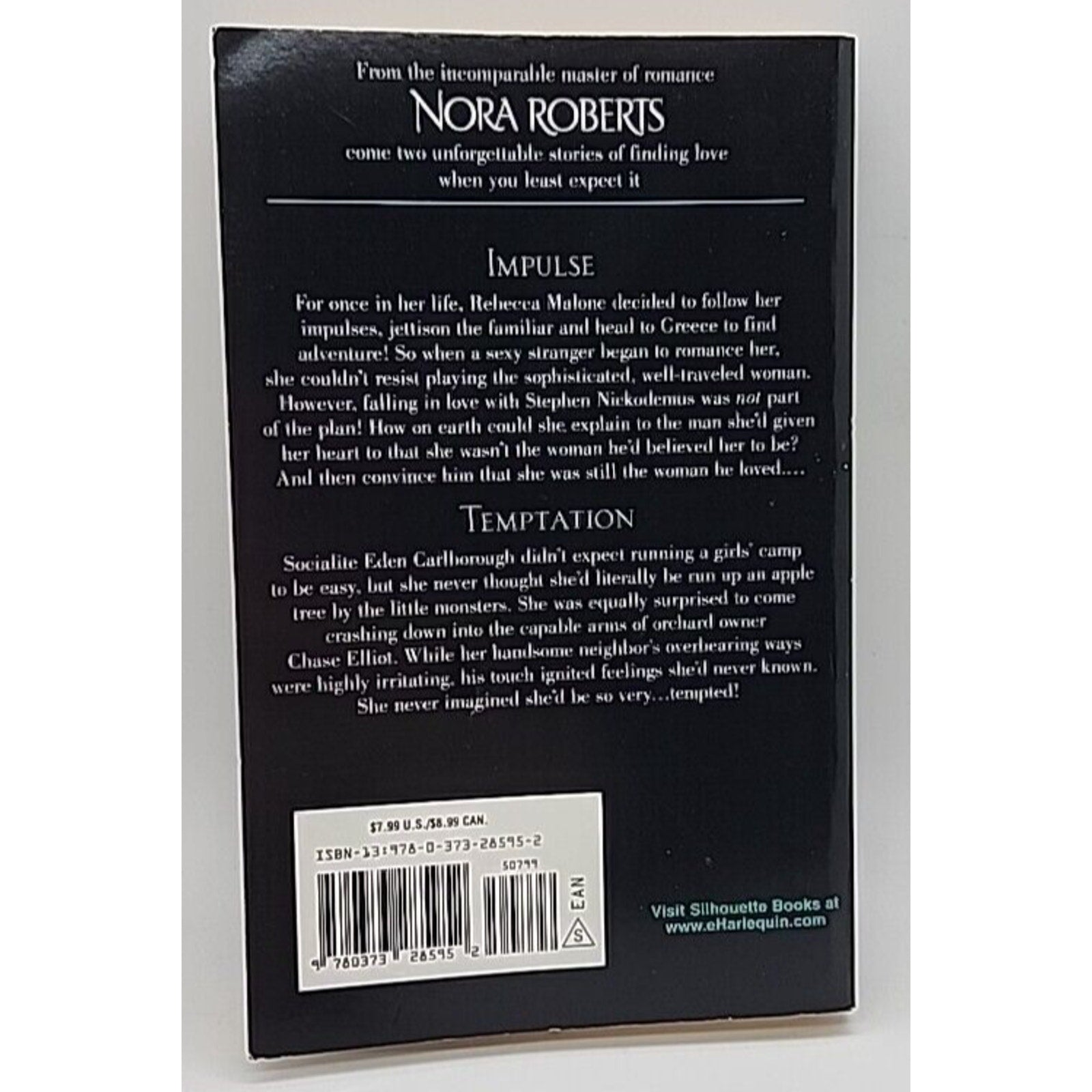 Windfall : Impulse Temptation by Nora Roberts (2009, Mass Market)