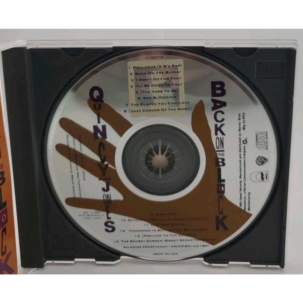 Quincy Jones - Back on the Block - CD