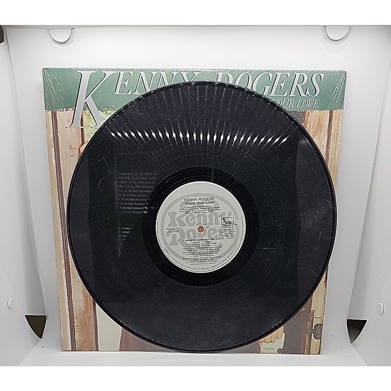 Kenny Rogers Share Your Love (Record)
