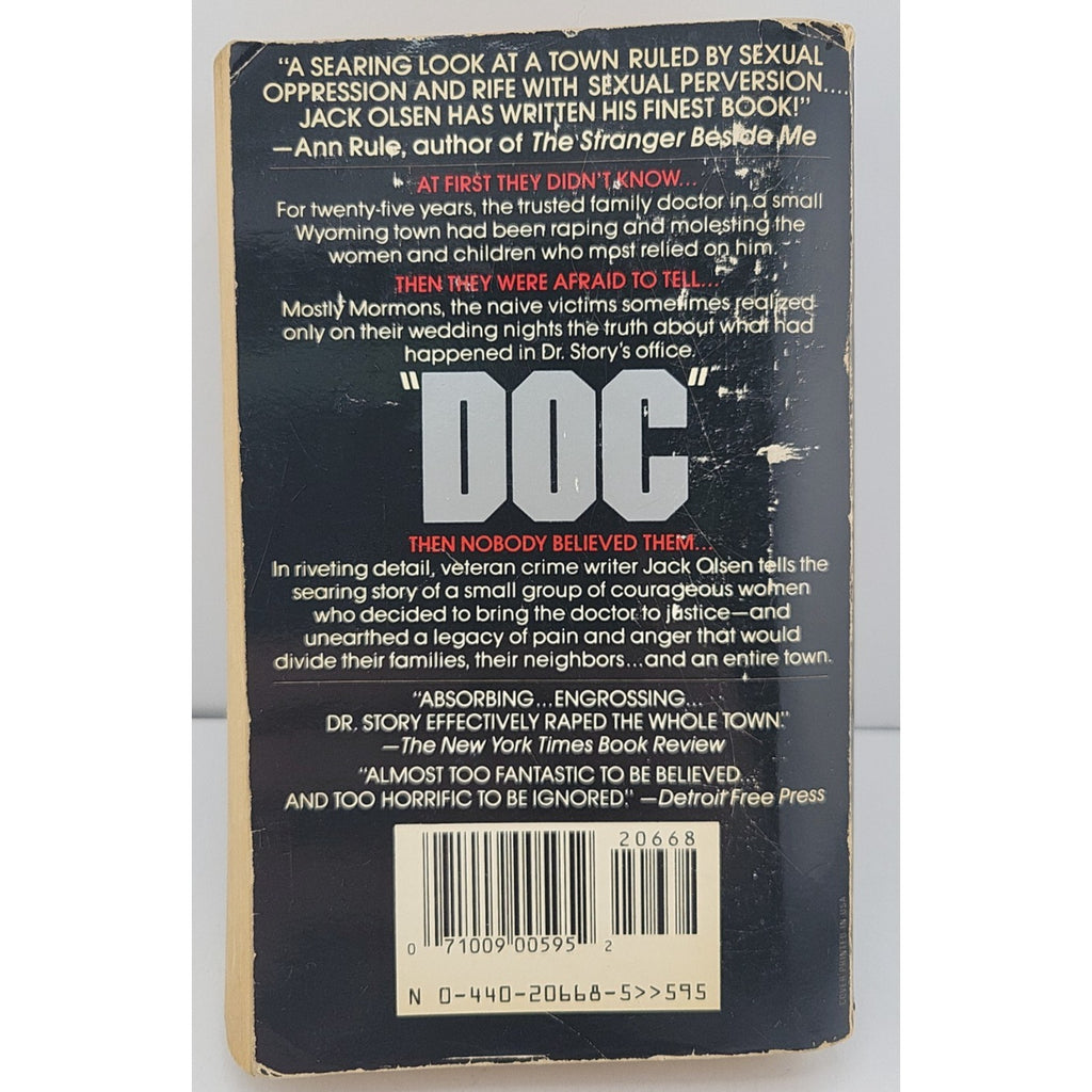 Doc : The Rape of the Town of Lovell by Jack Olsen (1990, Mass Market)