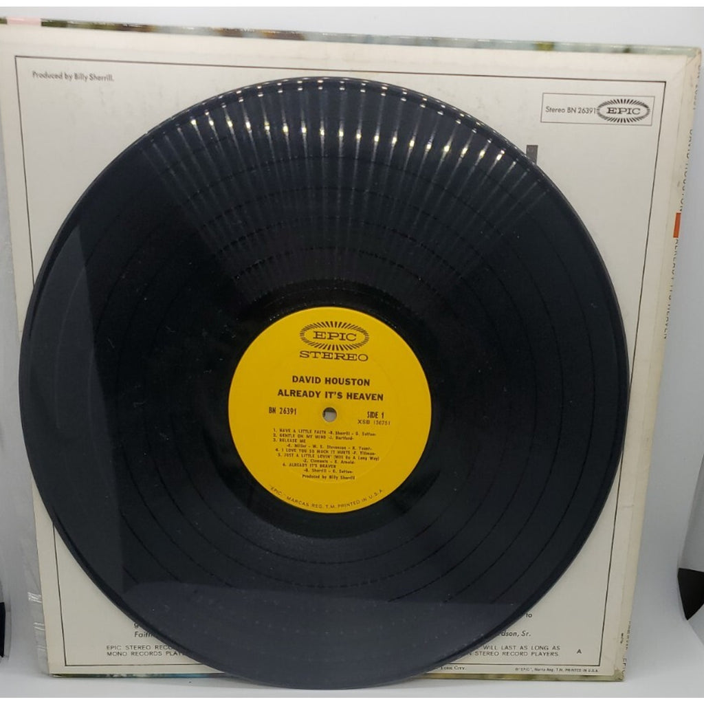 David Houston Already "It's Heaven" (Record)