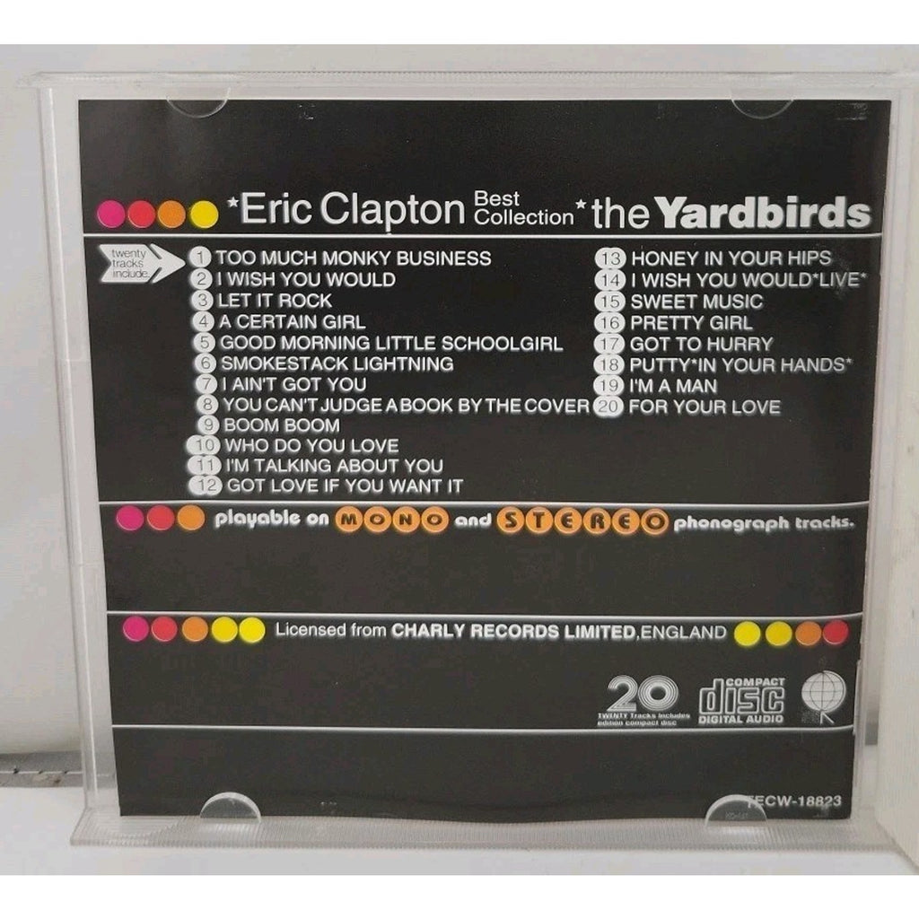 Eric Clapton Best Collection/Yardbirds CD