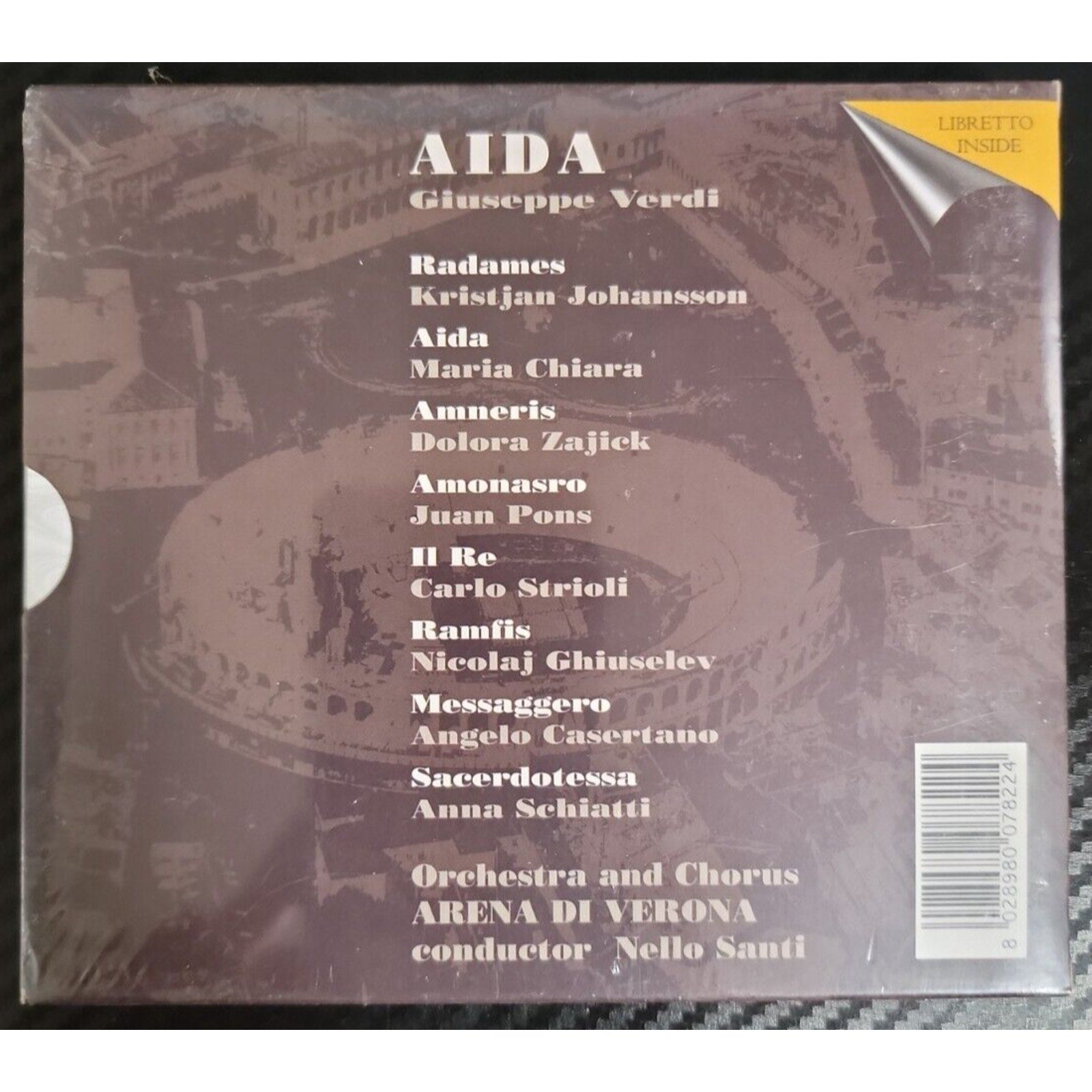 Giuseppe Verdi: Aida (CD, RCA) *Brand New*
