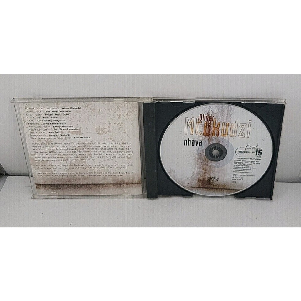 Nhava by Oliver Mtukudzi (CD, Apr-2005, Heads Up)