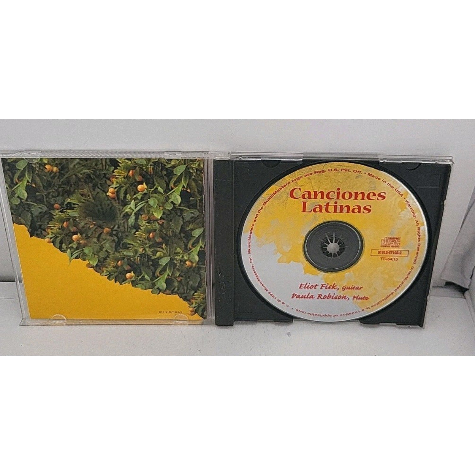 Eliot Fisk & Paula Robison - Canciones Latinas CD 1999 Classical MusicMasters