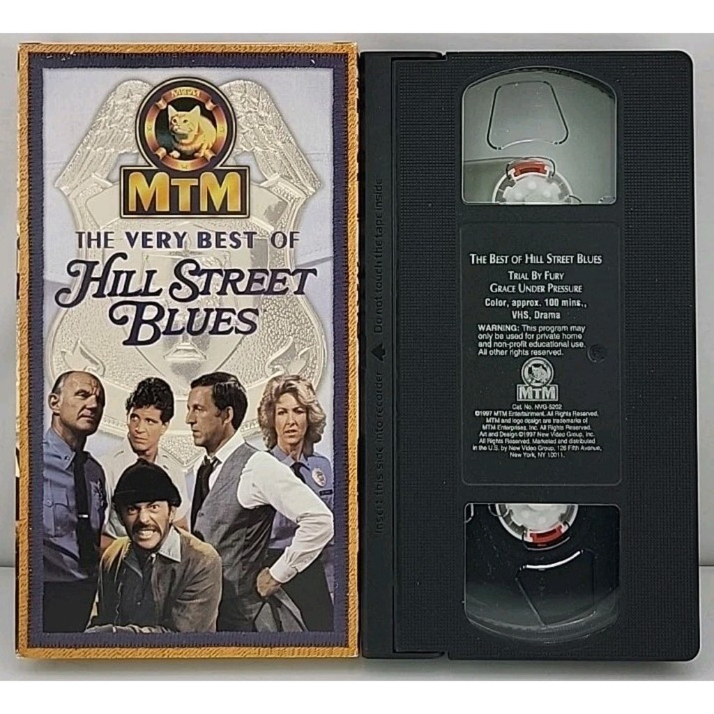 Hill Street Blues - The Very Best of (Boxed Set) (VHS, 1998, 4-Tape Set)