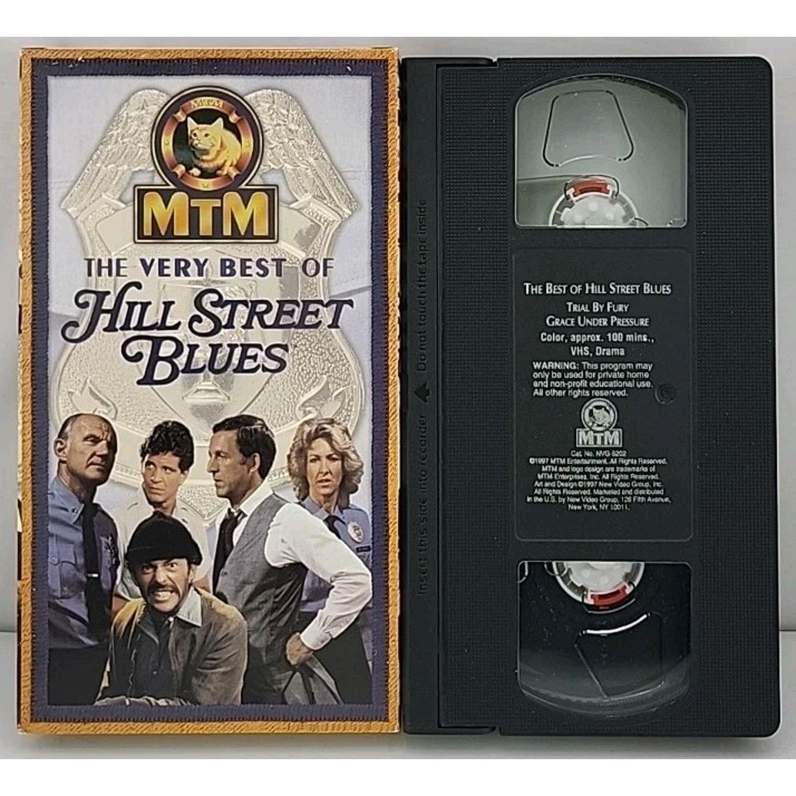 Hill Street Blues - The Very Best of (Boxed Set) (VHS, 1998, 4-Tape Set)