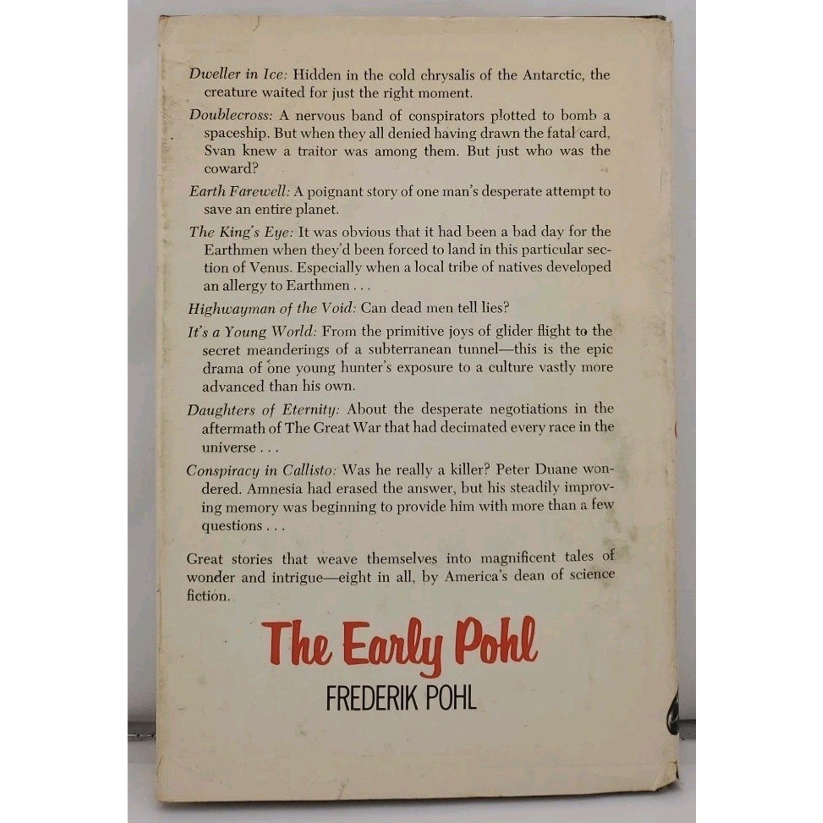 Early Pohl by Frederick Pohl (Hardcover)